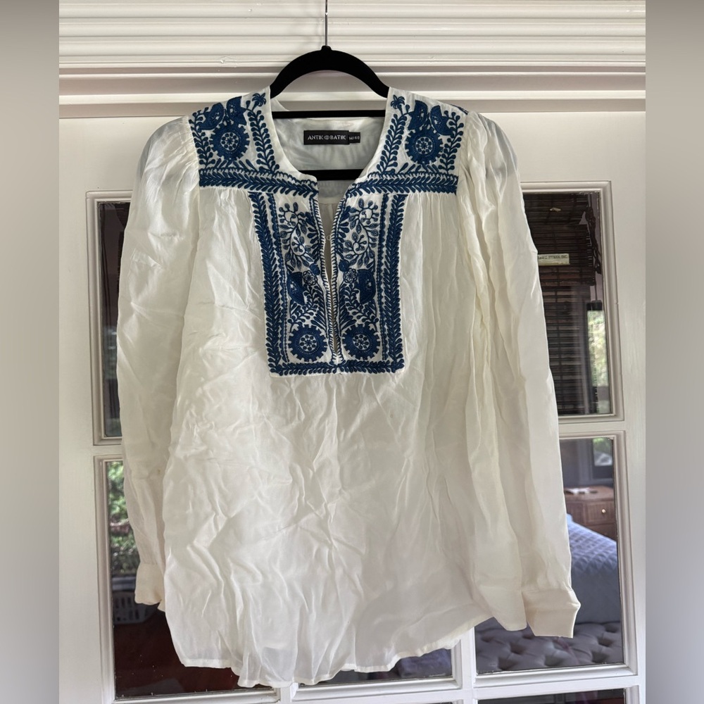 Antik Batik Embroidered Blouse